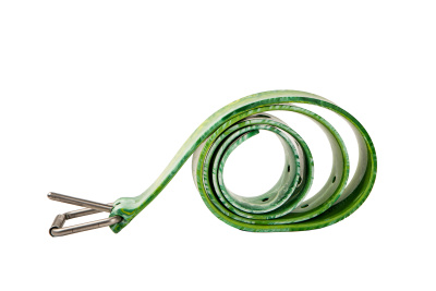 Пояс грузовой полиуретановый зеленый